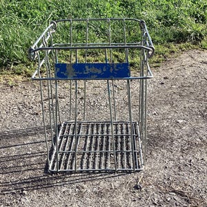 Metal Vintage Milk Crates - Etsy
