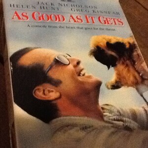As Good As It Gets VHS Movie