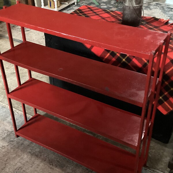 Vintage Metal Shelf Etsy