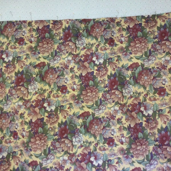 Upholstery Fabric 55 Yards Floral Rose Drapery