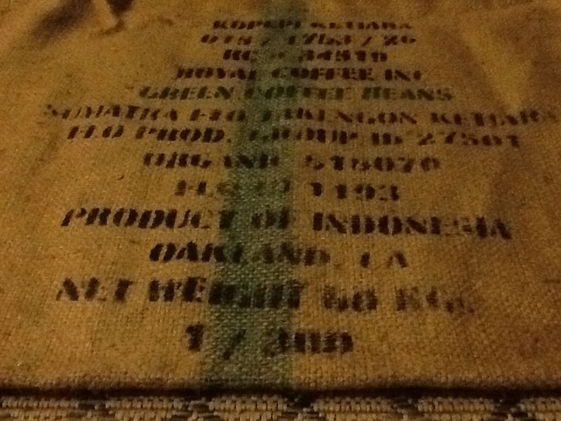 Coffee Burlap Bag Indonesia