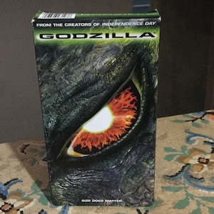 Godzilla VHS Movie 1996 PG13