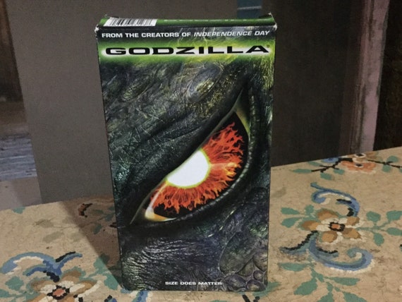 Godzilla VHS Movie 1996 PG13 - Etsy
