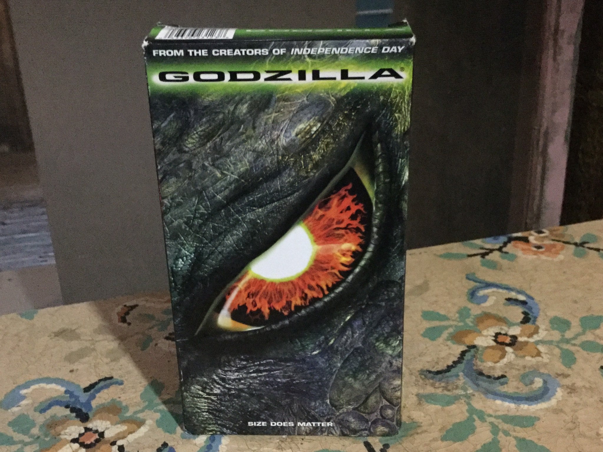 Godzilla VHS Movie 1996 PG13 - Etsy