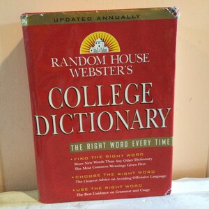 Dictionay Websters College Hardbound