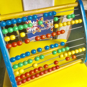 Abacus Learning Toy Plakskol Counting Beads