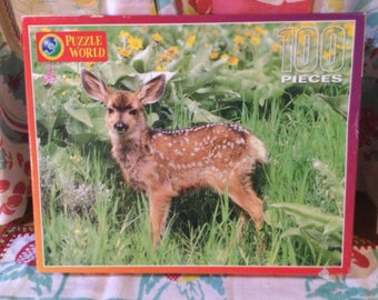 Puzzle Fawn 1999 Age 5 Vintage