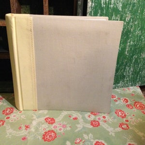 Photo Album Scrapbook Canvas Vintage