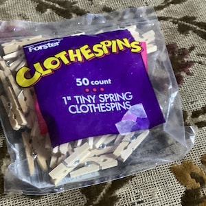 Tiny Clothes Pins  for Crafts 50