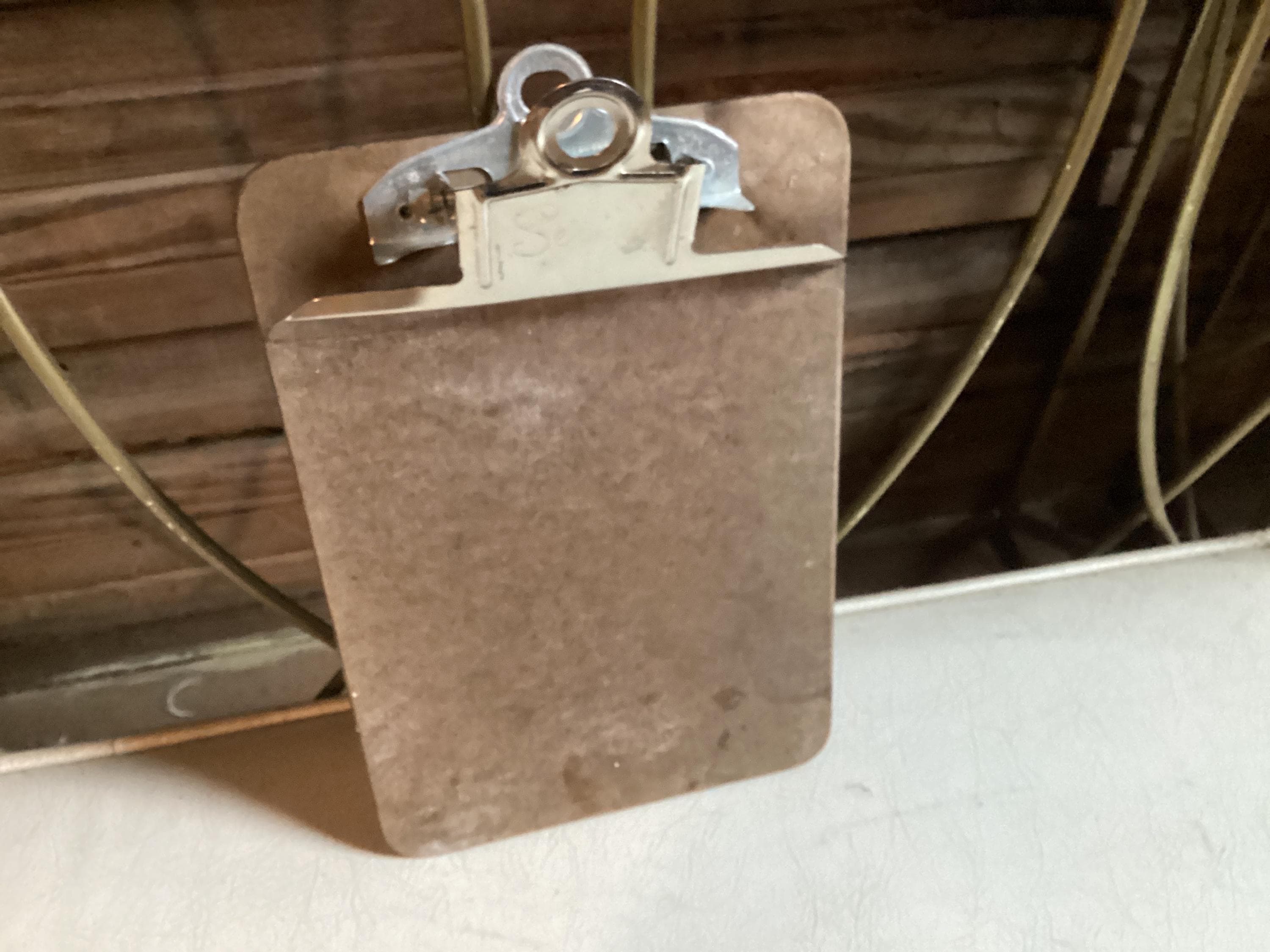 Vintage Metal Clipboard - Etsy