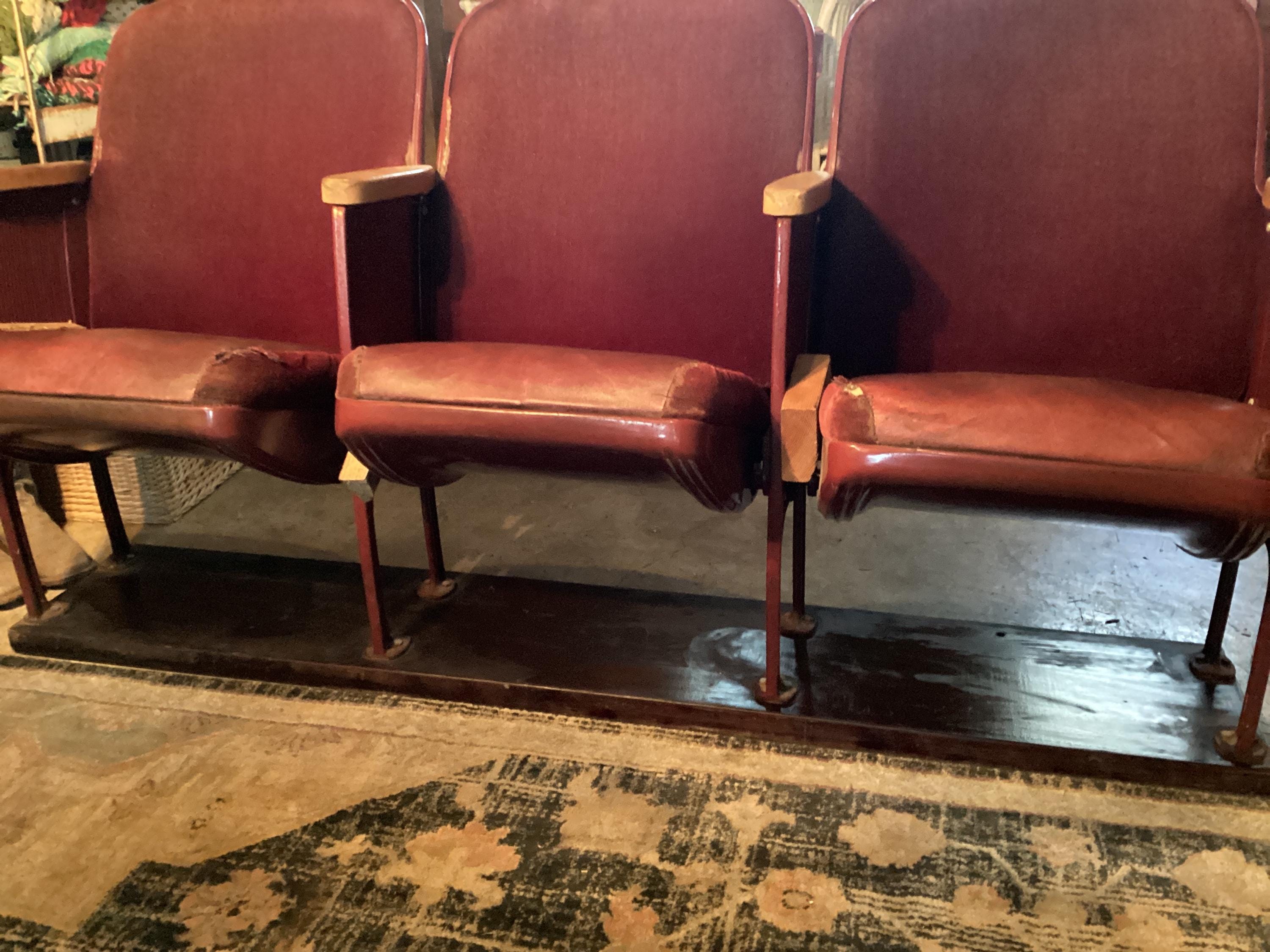 Vintage Cinema Seats - Etsy Vintage Cinema Seats - Etsy