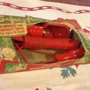 Safety Flare Jr Car Emergency Light Utility Vintage