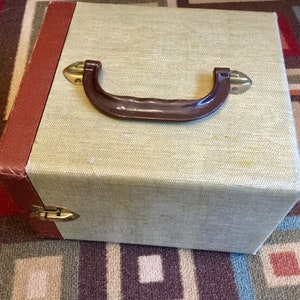 Movie Slide Case Vintage 1950