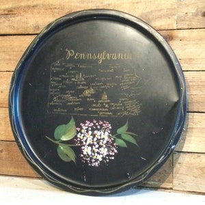 Trays Serving Pennsylvania State Souvenir Vintage