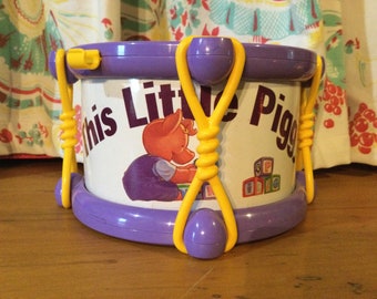 Toy Drum Little Piggy instrumento musical