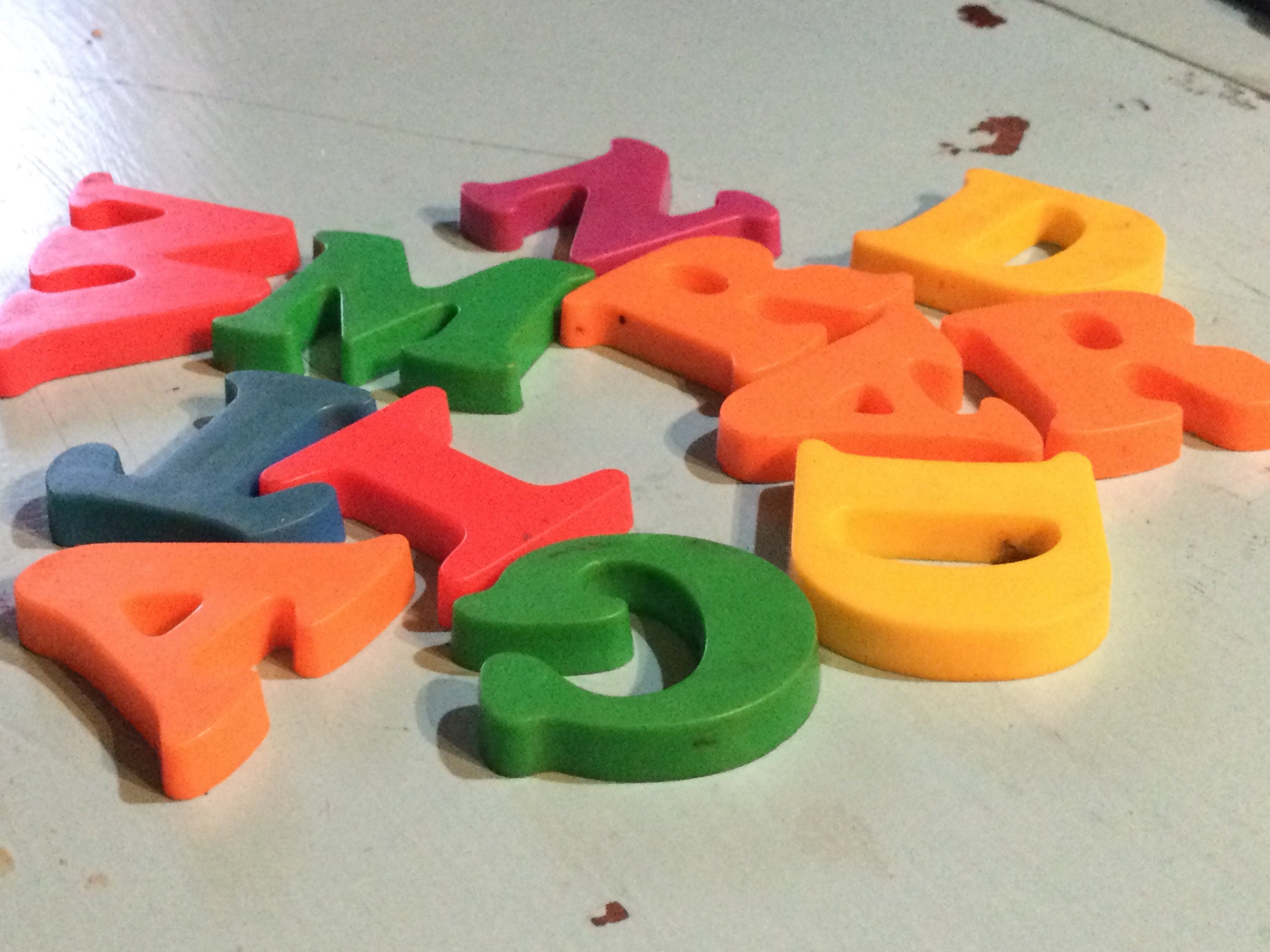 Alphabet magnets big w on sale