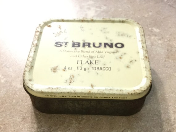 st bruno tobacco tin Tobacco Tin St. Bruno Flake