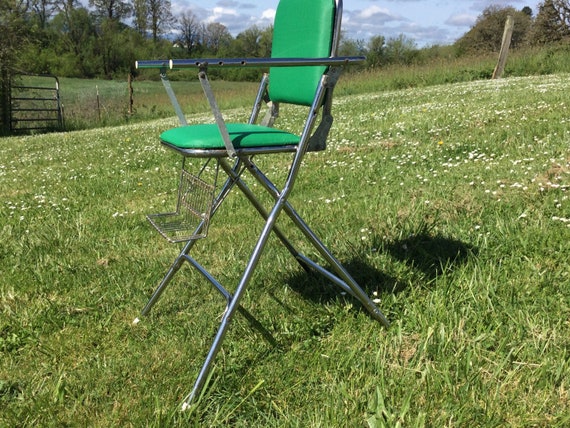 Green 2024 vinyl chair