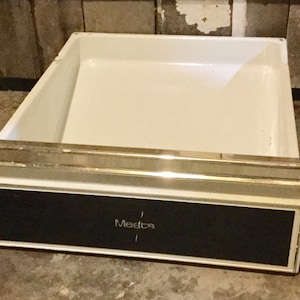 Refrigerator Bins Drawer 1960 Meat Storage