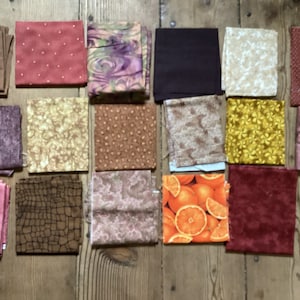 Fall Quilt Fabric Fat Quarters