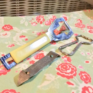 Opener Pop Bottle Can Tapper Beer Foley Vintage