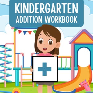 Zeszyt ćwiczeń do dodawania liczb dla przedszkolaków | Liczby | Dodawanie | Książka dla dzieci w wieku 4-6 lat