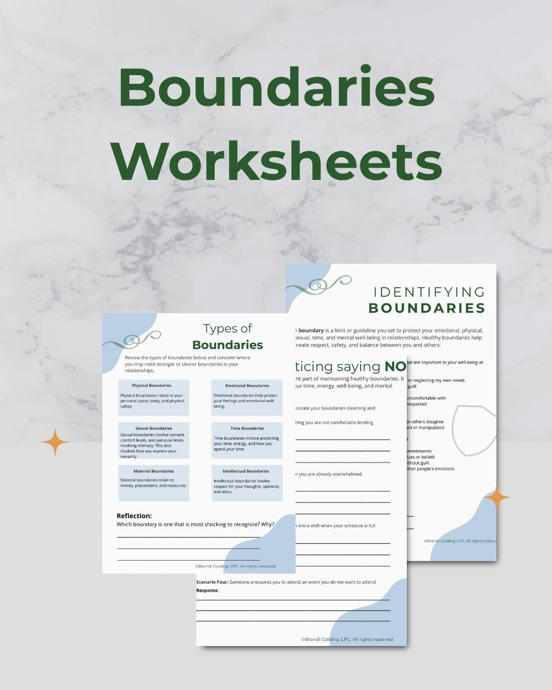 Setting Boundaries Workbook PDF for People Pleasers | Stop Overgiving ...