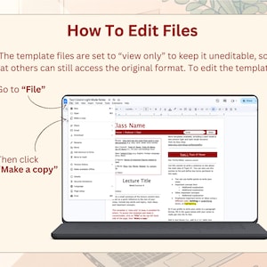 Fanfic Inspired Study Notes Template Pack | Lecture Notes | Google Docs | Light & Dark Mode | 1- and 2-Column Layout image 7