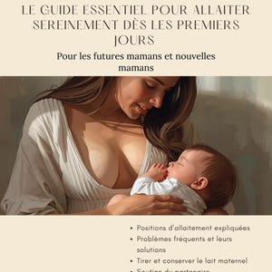 Stress-Free Breastfeeding Pack (Complete PDF Guide) | Getting Started, Avoiding Pain, Increasing Milk Production | New Mom