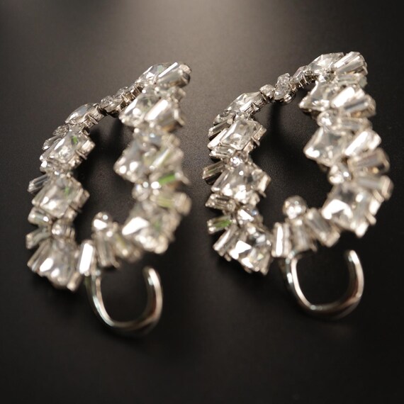 Bling Sneaker Charms, Vintage Rhinestone Shoe Jewelry, Crystal Lace Charms Boot Accessories Art Deco Wedding Shoe Dress Bag Statements View 5