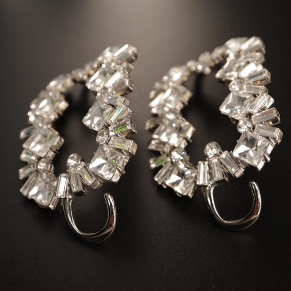 Bling Sneaker Charms, Vintage Rhinestone Shoe Jewelry, Crystal Lace Charms Boot Accessories Art Deco Wedding Shoe Dress Bag Statements View 4