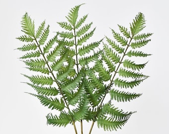 22" Faux Forest Fern Stem Bundle