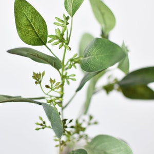 18&quot; Faux Seeded Eucalyptus Stem