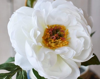 Peony Spray Etsy Peony Spray Etsy
