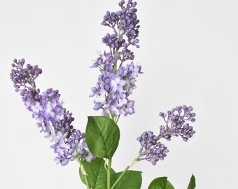 34.5" Faux Purple Lilac Stem