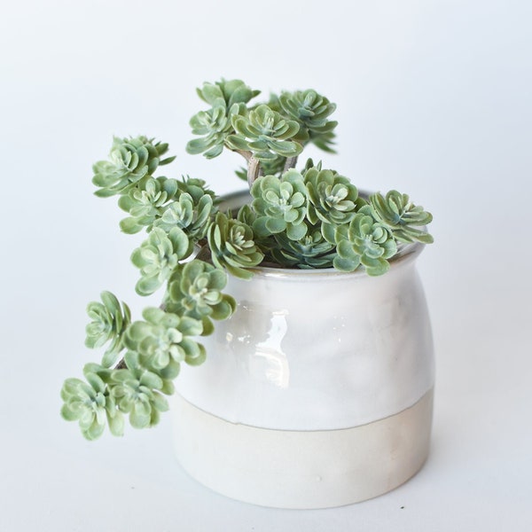 5" Faux Green Sedum Succulent Pick