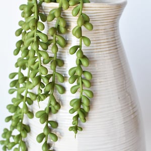 28&quot; Faux String of Pearl Succulent Stem