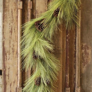 6' Faux Long Needle Pine Garland - Christmas Garland