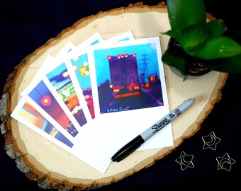 Art Postcard Kindling Twilight Series Pack of 5