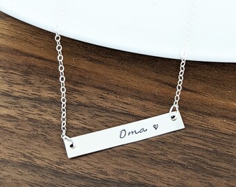 Oma Jewelry - Oma Necklace - Oma Gifts - Gift For Grandma, Oma Charm, Grandma Necklace, Grandma Jewelry, Nana Necklace, Nana Jewelry