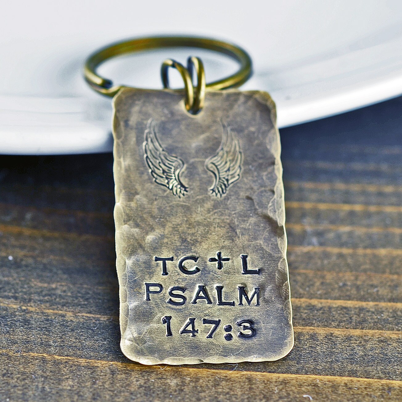 Memorial Keychain Sympathy Gift Loss Of Loved One Etsy