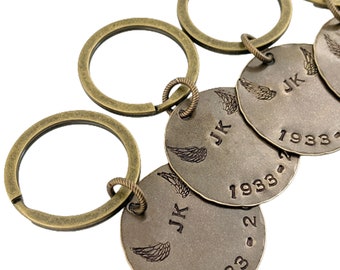 Memorial Gift, Sympathy Gift, Loss Of Father, Loss of Mother, remembrance gifts, Bereavement Gift, Keychain Personalized