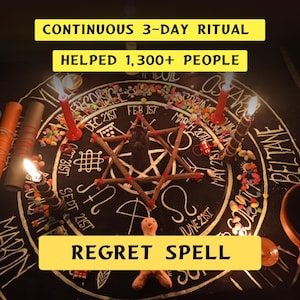 Continuous 3-day Regret Spell - Reconciliation & Mend Connections, Restore Communication
