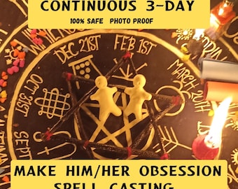 Continuous 3-day Obsession to Love Spell casting - Rekindle Connection, Fix Relationship, Return to Me spell