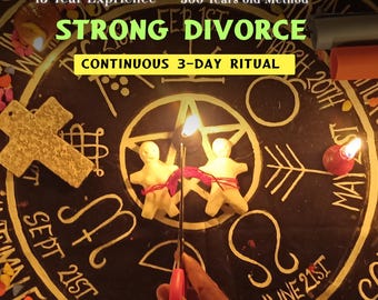Strong Divorce Spell: Break Couple, Separation Ritual, Third Party Removal, Split Up