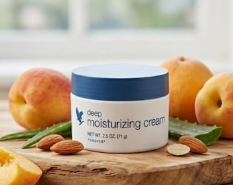 Sonya Aloe Deep Moisturizing Cream 2,5 oz, Feuchtigkeitsspendende Gesichtsfeuchtigkeitscreme, Kiefernrindenextrakt