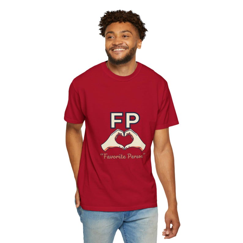 FP ハート ハンズ フェイバリット パーソン Tシャツ | ハンド ハート グラフィック Tシャツ 画像 17