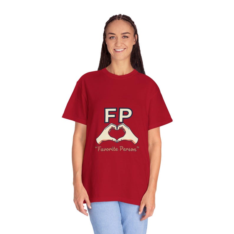 FP ハート ハンズ フェイバリット パーソン Tシャツ | ハンド ハート グラフィック Tシャツ 画像 8