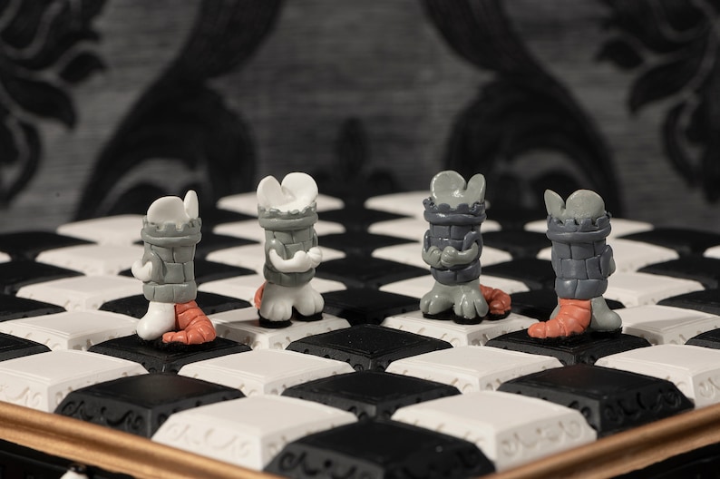 Rats Chessboard and Set - Etsy