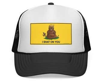 I Shat on You Gadsden Flag Trucker Caps